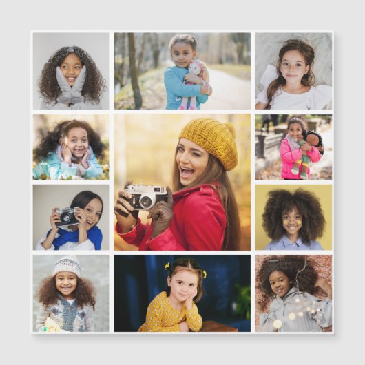 デザイン独自の11フォトコラージュ (正面)