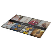デザイン独自の11フォトコラージュ カッティングボード (角)