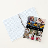 デザイン独自の11フォトコラージュ ノートブック (内部)