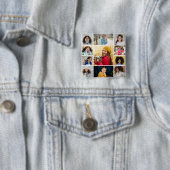 デザイン独自の11フォトコラージュ 缶バッジ (インサイチュ)