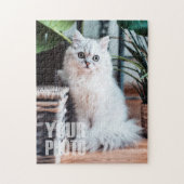 デザイン独自の11x14インチ/252ピースカスタムペット写真 ジグソーパズル (縦)