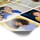 デザイン独自の12フォトコラージュ フォトプリント (角)