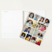デザイン独自の12フォトコラージュ プランナー手帳 (ディスプレー)