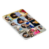 デザイン独自の12フォトコラージュ マグネット (右側)