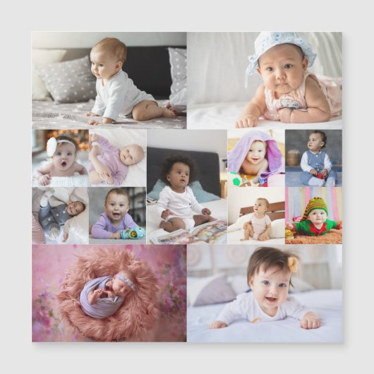 デザイン独自の13フォトコラージュ (正面)