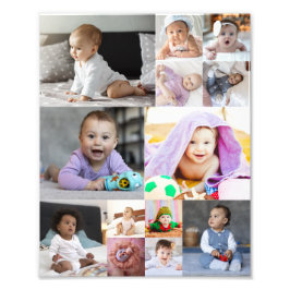 デザイン独自の13フォトコラージュ フォトプリント           