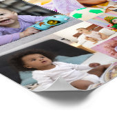 デザイン独自の13フォトコラージュ ポスター (角)