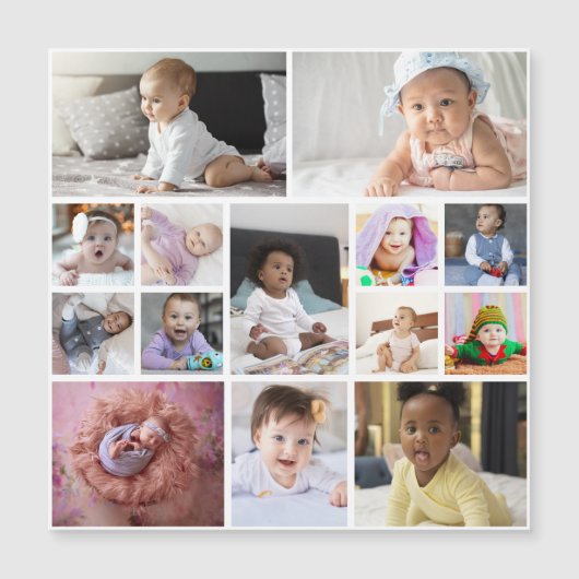 デザイン独自の14フォトコラージュ (正面)