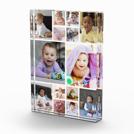 デザイン独自の14フォトコラージュ フォトブロック (右)