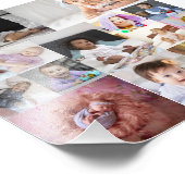 デザイン独自の14フォトコラージュ フォトプリント            (角)