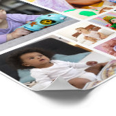 デザイン独自の14フォトコラージュ ポスター (角)