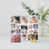 デザイン独自の15フォトコラージュ カード (スタンド正面)