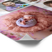 デザイン独自の15フォトコラージュ ポスター (角)