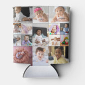 デザイン独自の15フォトコラージュ 缶クーラー (正面)