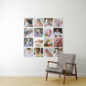 デザイン独自の16フォトコラージュ タペストリー (インサイチュ)