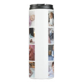 デザイン独自の16フォトコラージュ タンブラー (裏面)