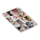 デザイン独自の16フォトコラージュ マグネット (右側)