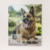 デザイン独自の16x20インチ/520ピースカスタムペット写真 ジグソーパズル (縦)