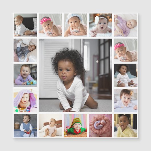 デザイン独自の17フォトコラージュ (正面)