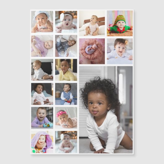 デザイン独自の17フォトコラージュ (正面)