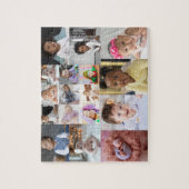 デザイン独自の17フォトコラージュ ジグソーパズル (縦)