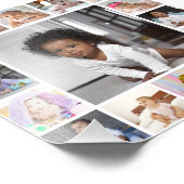 デザイン独自の17フォトコラージュ フォトプリント            (角)