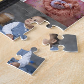 デザイン独自の19フォトコラージュ ジグソーパズル (側面)