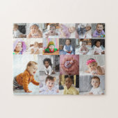 デザイン独自の19フォトコラージュ ジグソーパズル (横)