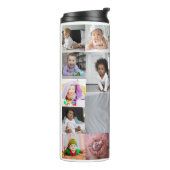 デザイン独自の19フォトコラージュ タンブラー (回転左)
