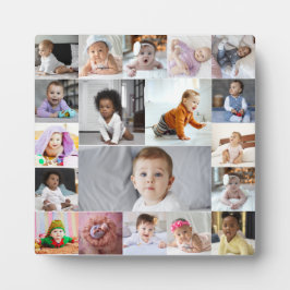 デザイン独自の19フォトコラージュ フォトプラーク
