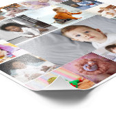 デザイン独自の19フォトコラージュ フォトプリント            (角)