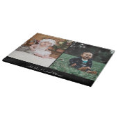 デザイン独自の2フォトコラージュ カッティングボード (角)