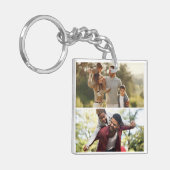 デザイン独自の2フォトコラージュ キーホルダー (正面左)