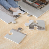 デザイン独自の2フォトコラージュ ジグソーパズル (側面)