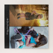 デザイン独自の2フォトコラージュ ジグソーパズル (横)