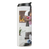 デザイン独自の2フォトコラージュ タンブラー (回転左)