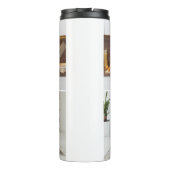 デザイン独自の2フォトコラージュ タンブラー (裏面)