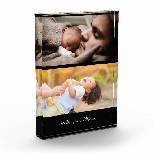 デザイン独自の2フォトコラージュ フォトブロック (左)