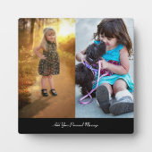 デザイン独自の2フォトコラージュ フォトプラーク (正面)
