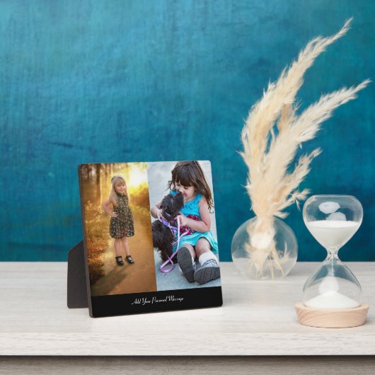 デザイン独自の2フォトコラージュ フォトプラーク (インサイチュ)