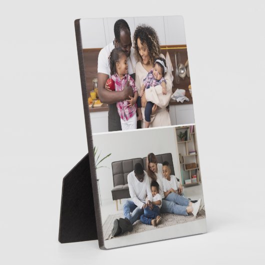 デザイン独自の2フォトコラージュ フォトプラーク (側面)