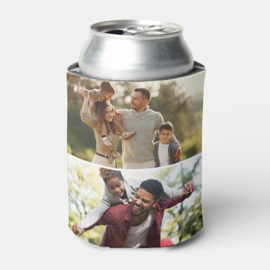 デザイン独自の2フォトコラージュ 缶クーラー (缶正面)