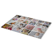 デザイン独自の20フォトコラージュ カッティングボード (角)