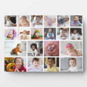 デザイン独自の20フォトコラージュ フォトプラーク (正面)