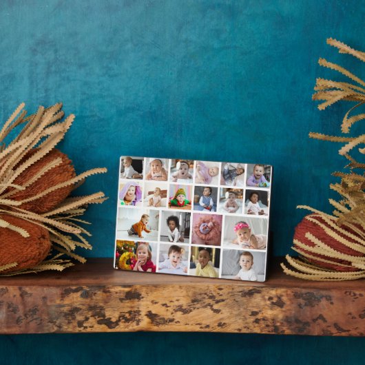 デザイン独自の20フォトコラージュ フォトプラーク (側面)