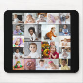 デザイン独自の20フォトコラージュ マウスパッド (正面)