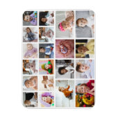 デザイン独自の20フォトコラージュ マグネット (縦)