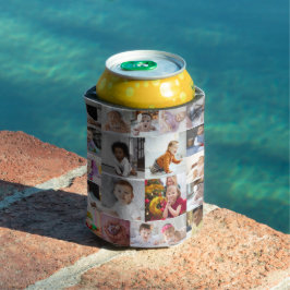 デザイン独自の20フォトコラージュ 缶クーラー