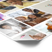 デザイン独自の22フォトコラージュのポスター フォトプリント (角)