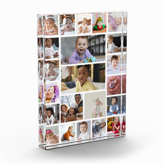 デザイン独自の22フォトコラージュの額縁のアート フォトブロック (左)